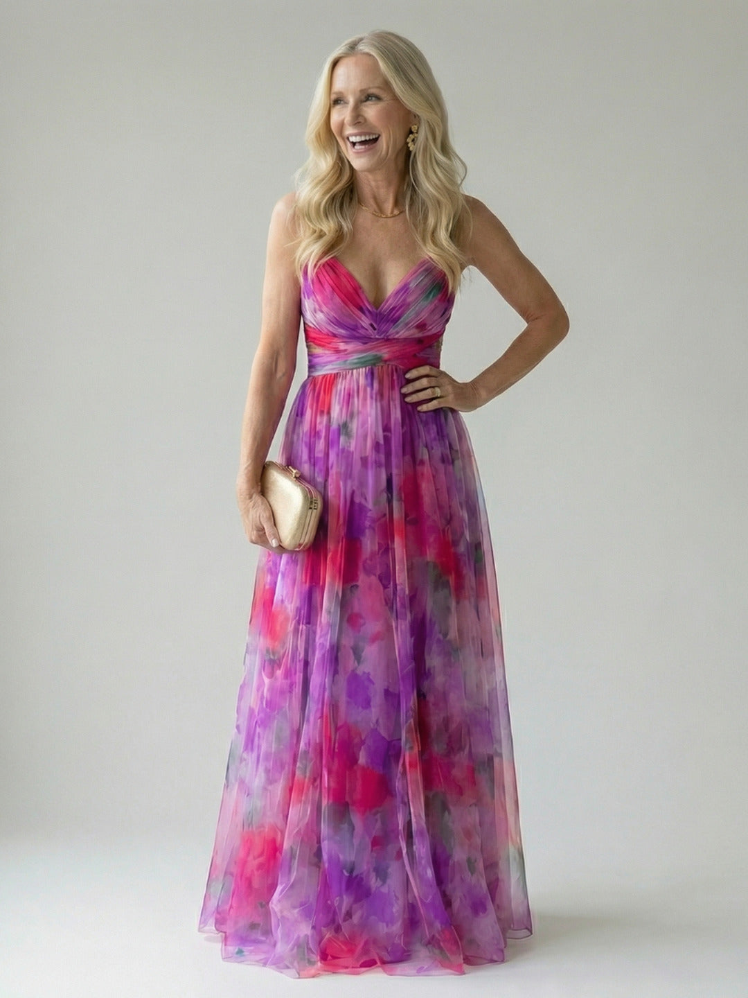 Francine | Soft Wrap Maxi Dress