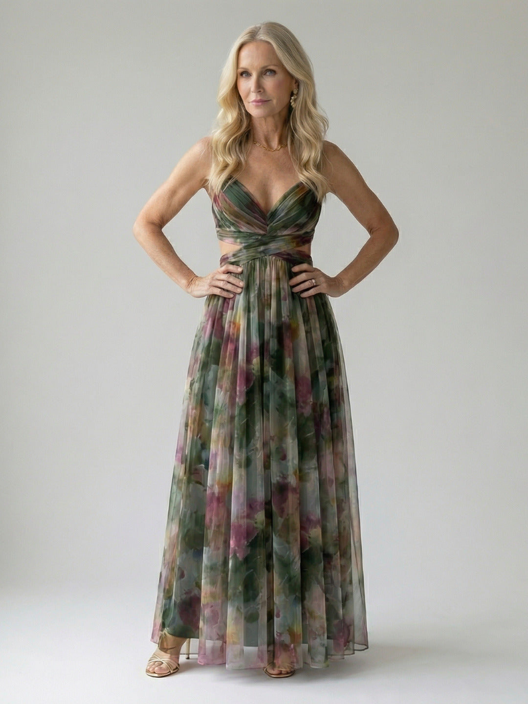 Francine | Soft Wrap Maxi Dress