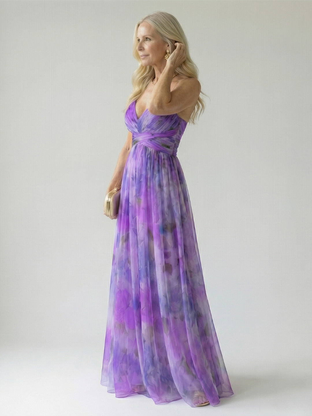Francine | Soft Wrap Maxi Dress