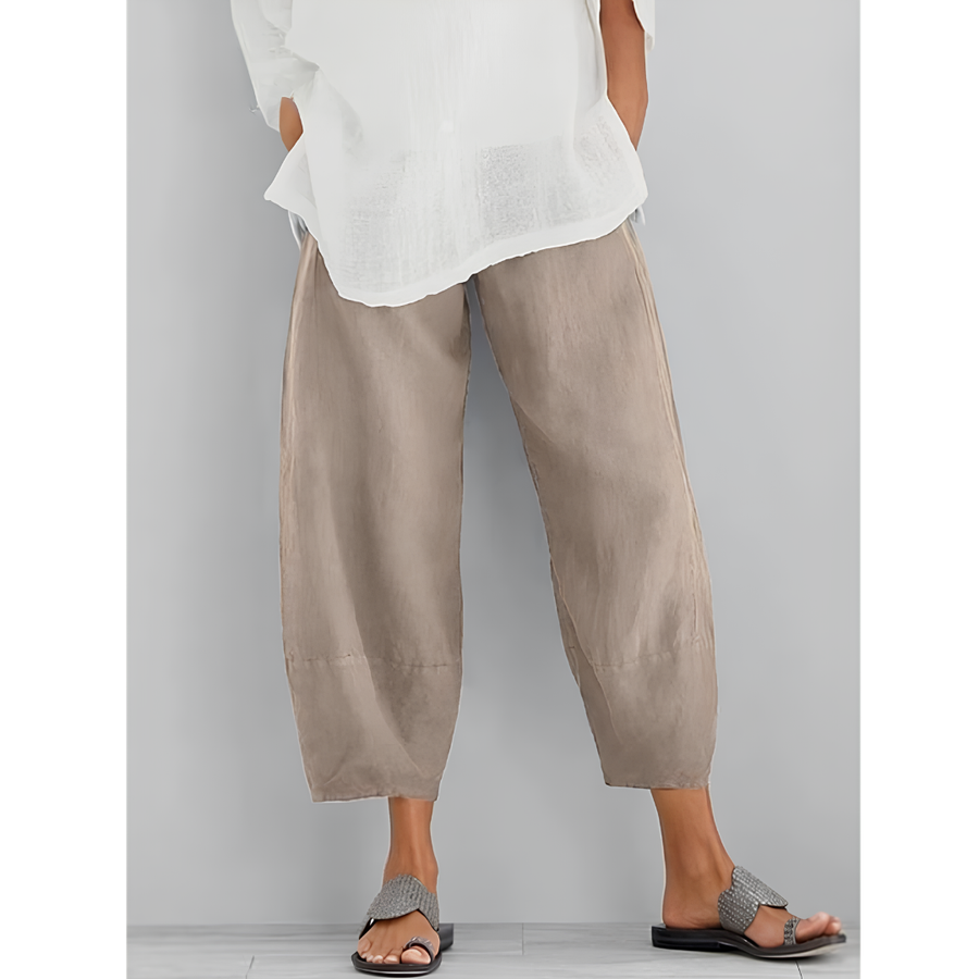 Sabine | Elastic Waist Wide Leg Pants (Copy)