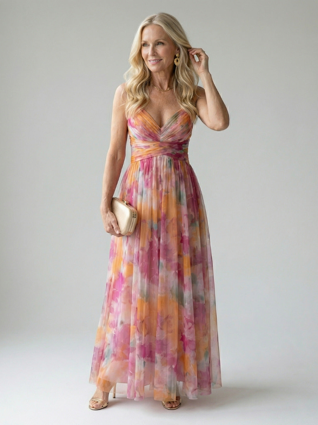 Francine | Soft Wrap Maxi Dress