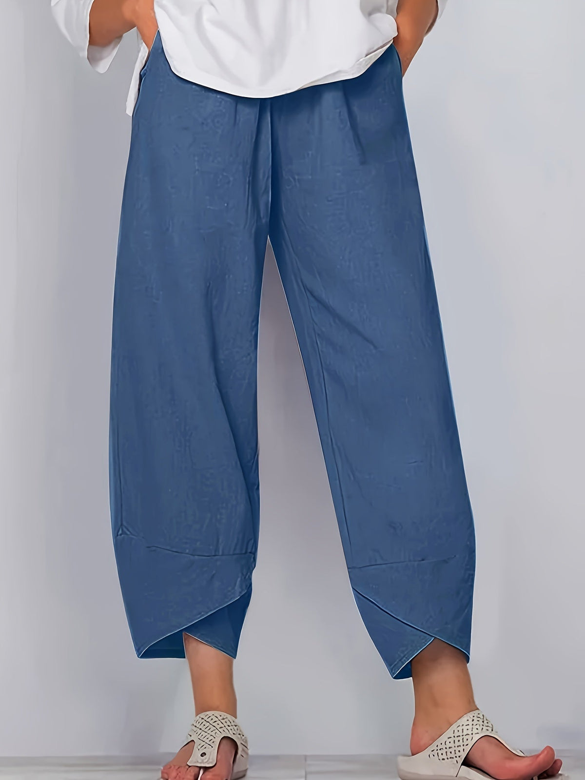 Zara™ Elegant Side-Pocket Trousers