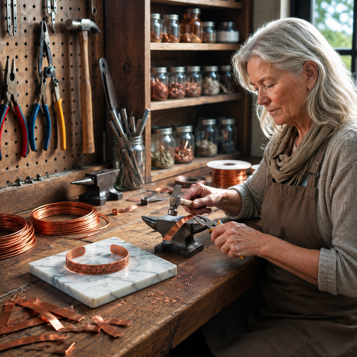 Fox Copper Bracelet