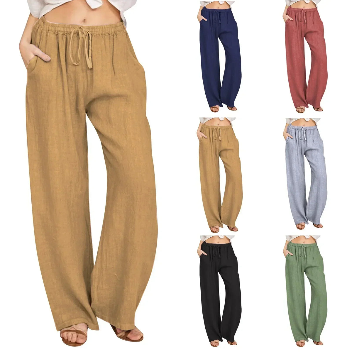 Savannah™ Comfortable Cotton Linen Pants