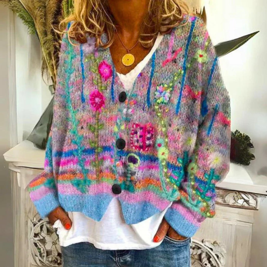 Hilda | Floral Cardigan