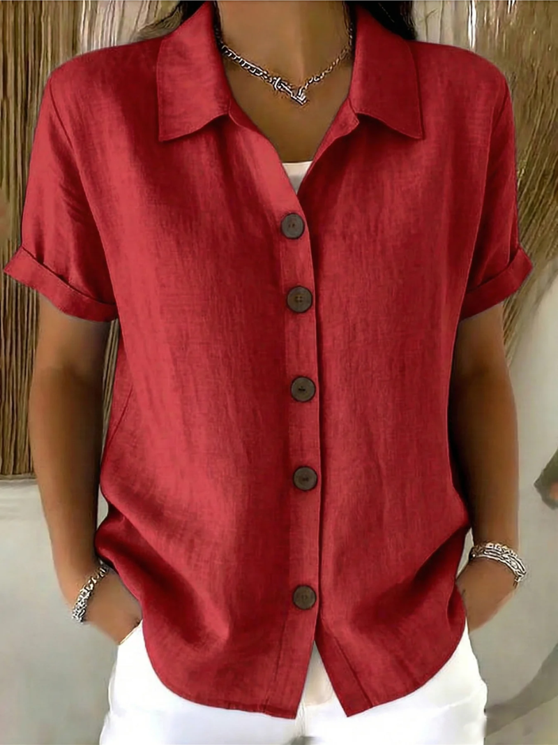 Mabel | Classic Button-Up Shirt