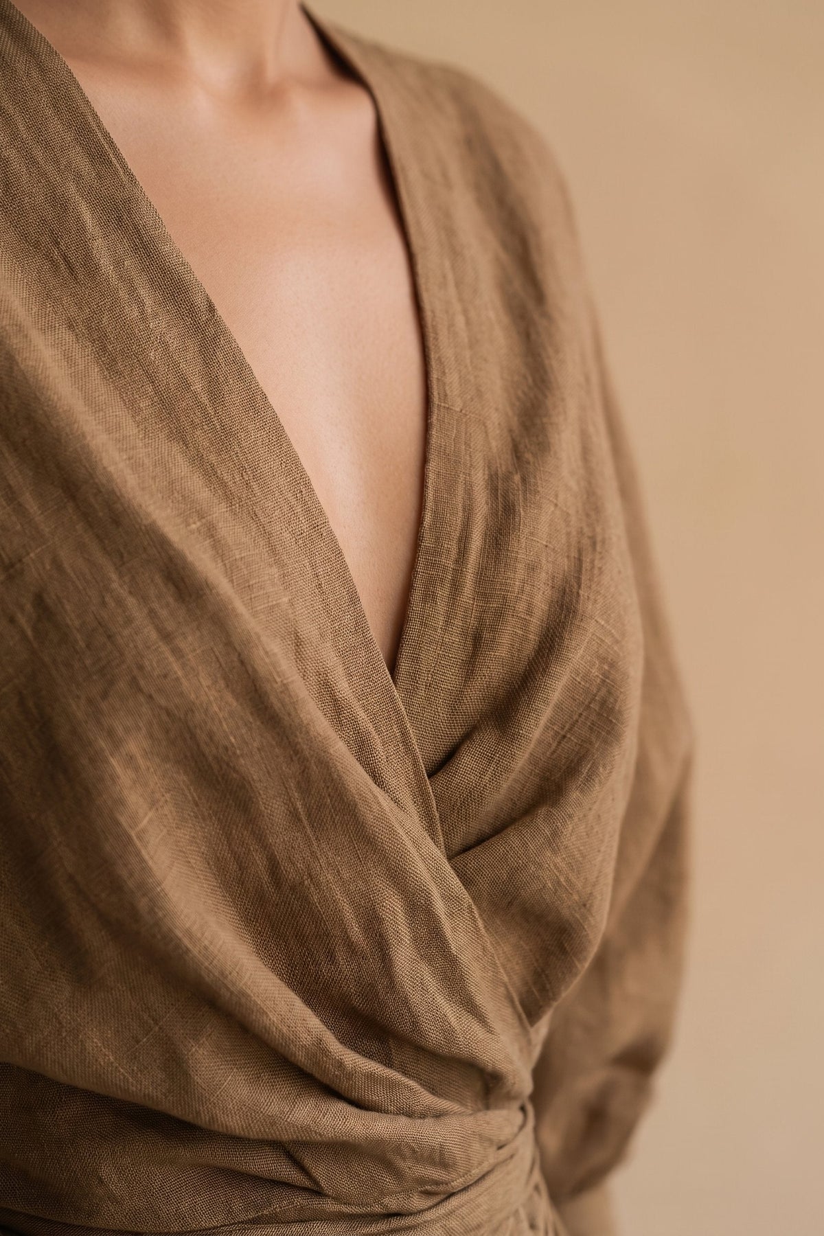 Kenya | Blend V-Neck Maxi Dress