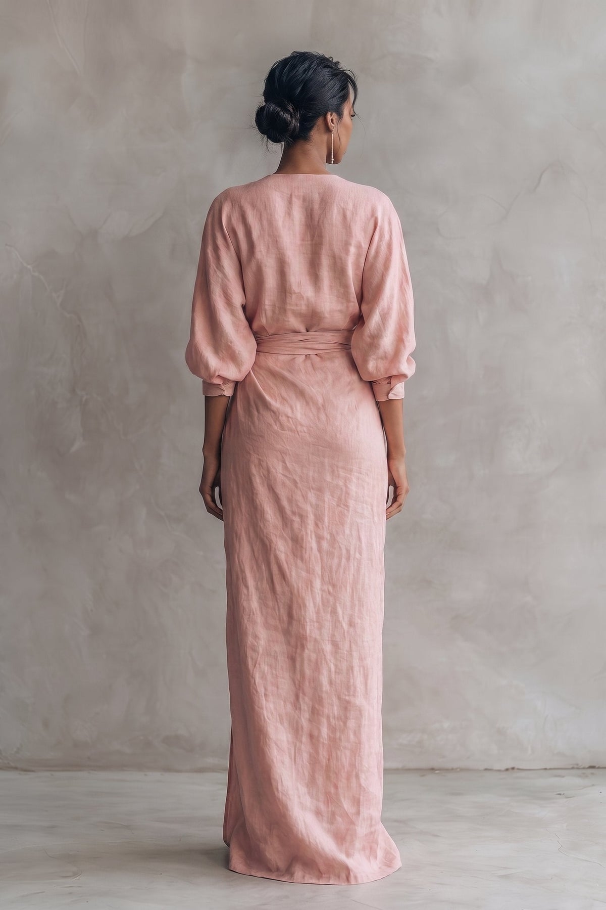 Kenya | Blend V-Neck Maxi Dress